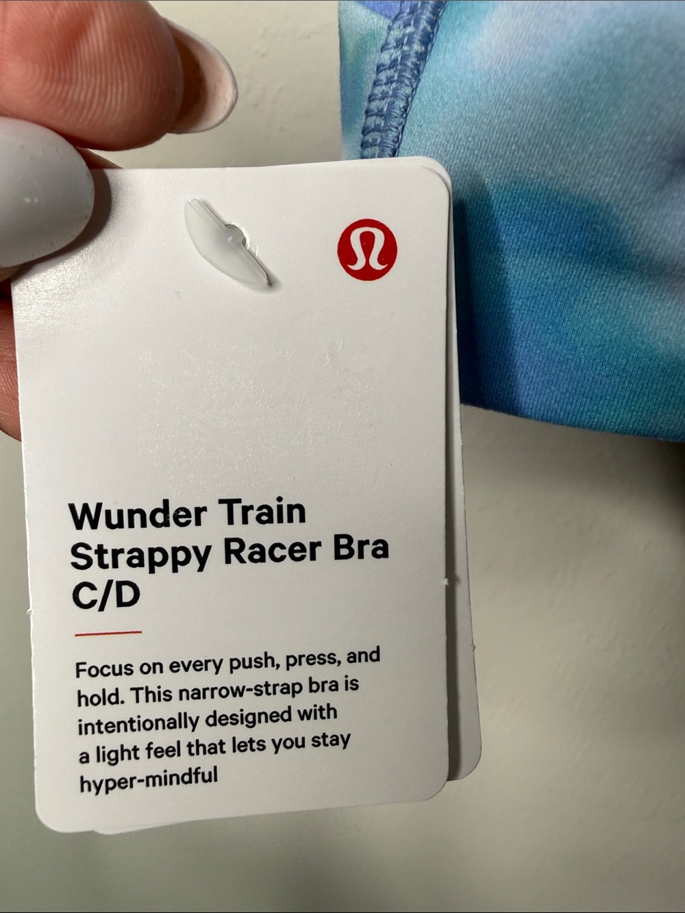 Lululemon Wunder Train Strappy Racer Bra C/D - Picture 4 of 6